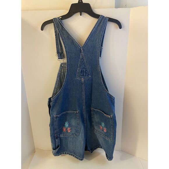 Route 66 size 7/8 jr. Denim overall shorts - Picture 4 of 7